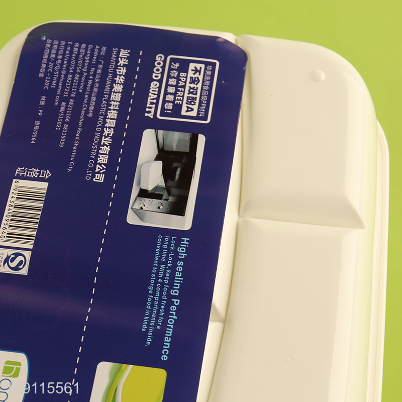 China products portable school kids bpa free lunch box with tableware