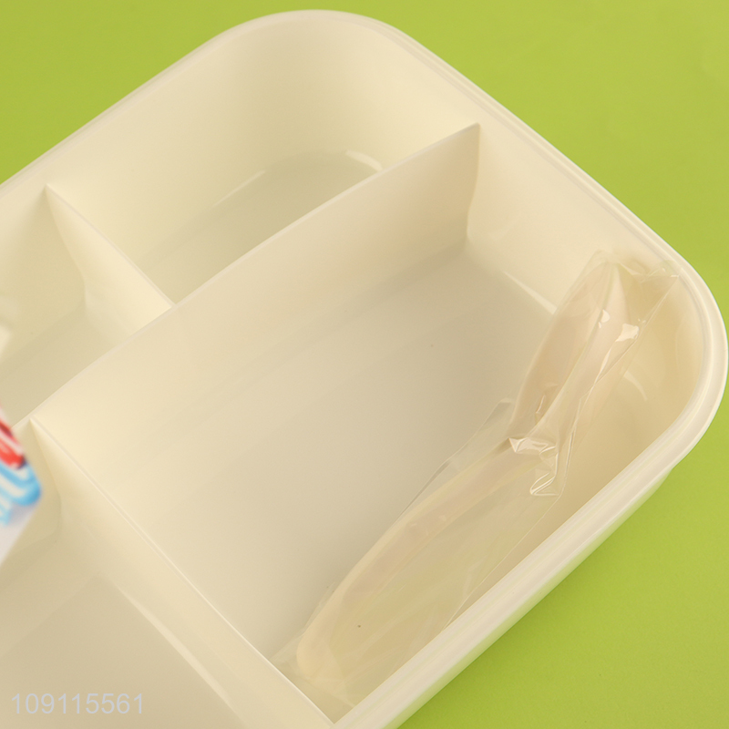 China products portable school kids bpa free lunch box with tableware