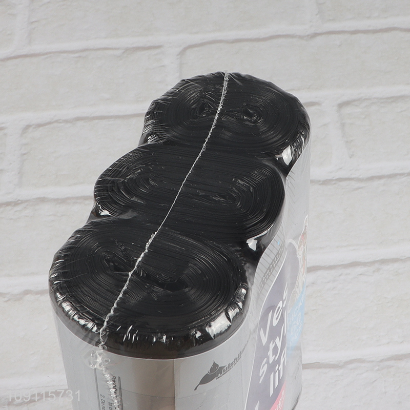 Factory Price 60PCS Thickened Vest Style Garbage Bags Plastic Trash Bags