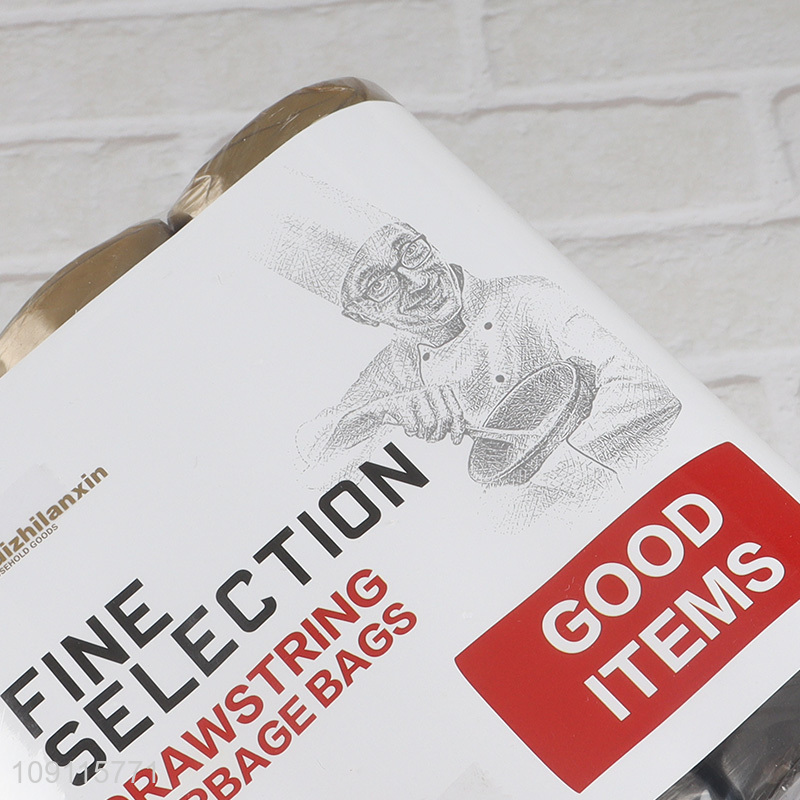 Good Quality 81PCS Drawstring Garbage Bags Multipurpose Plastic Trash Bags