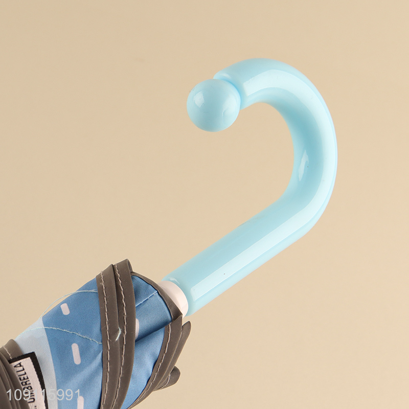 Most popular cartoon printed children windproof waterproof umbrella