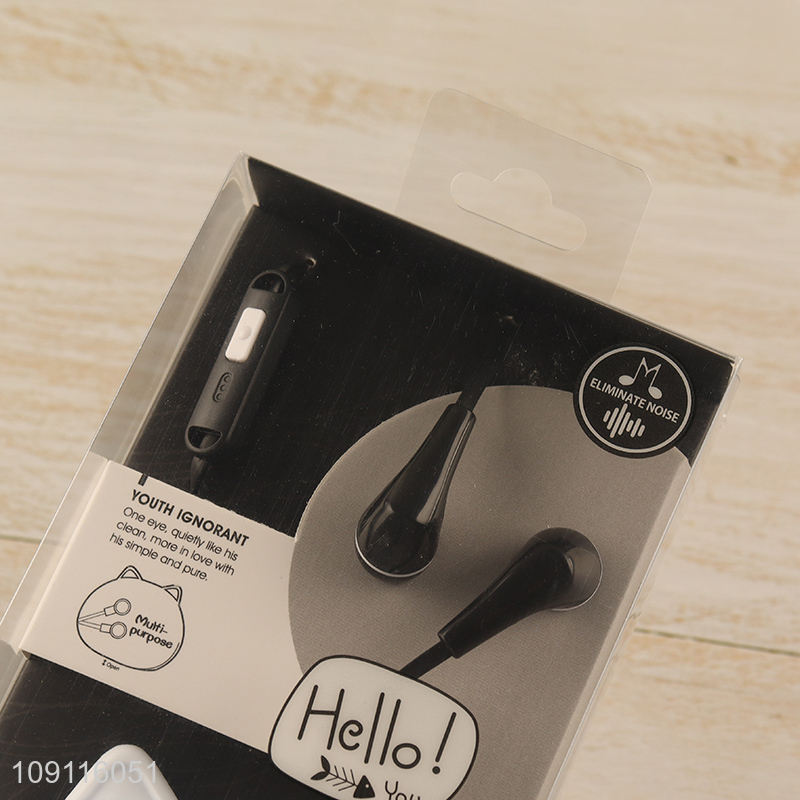 Top selling portable mobile phone earphones earbuds with storage box