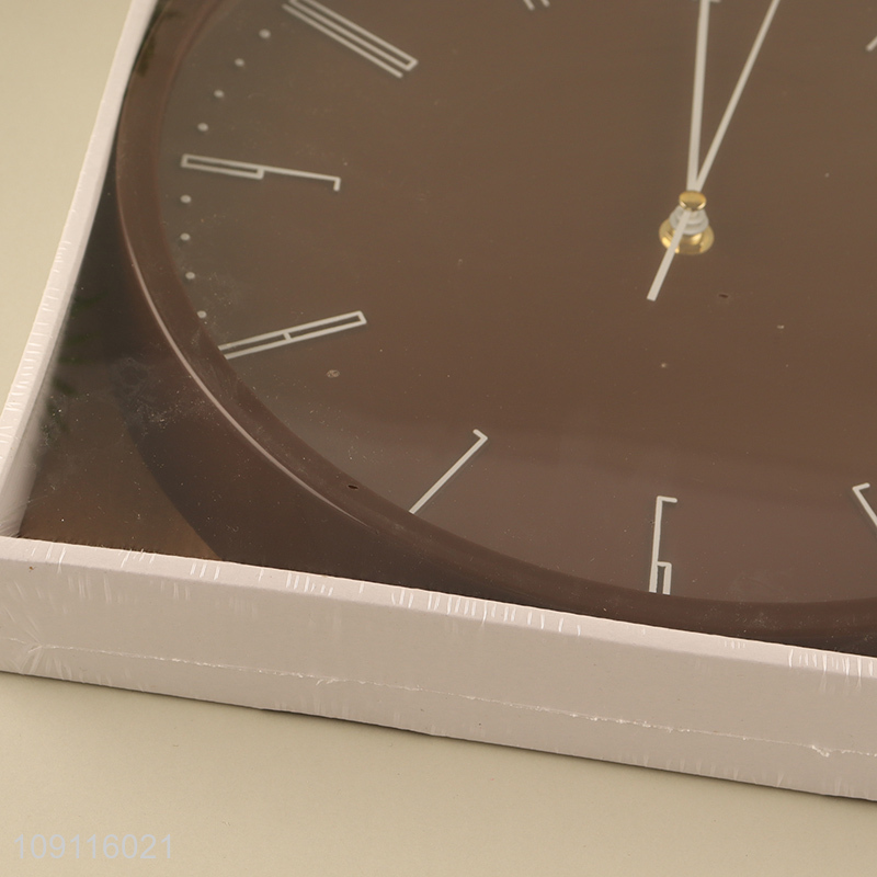 Low price round home decor wall decor wall clock for sale