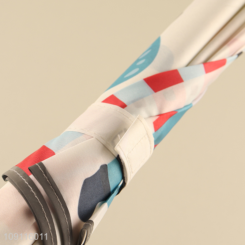 New arrival cartoon printed windproof waterproof umbrella for children