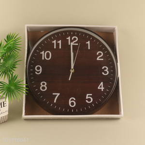 Popular products round home decor wall hanging clock wall clock