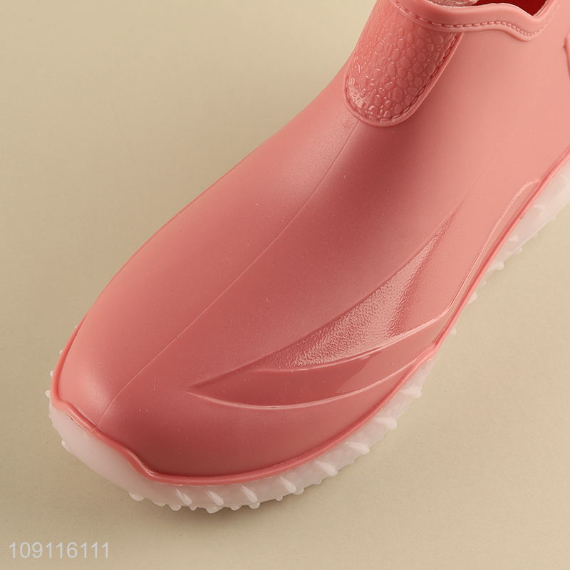 Online wholesale women waterproof outdoor pvc rain boots