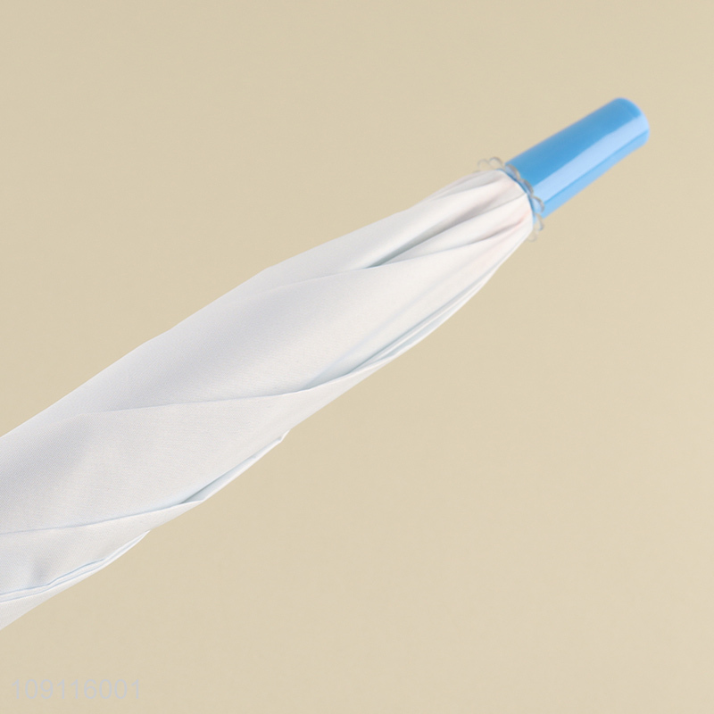 Hot items cartoon printed windproof waterproof umbrella with j-shaped handle