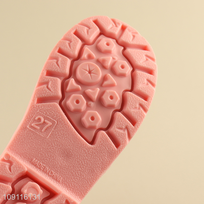 China products cartoon anti-slip waterproof children rain boots