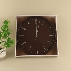 Low price round home decor wall decor wall clock for sale