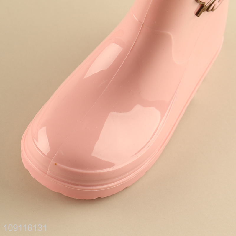 China products cartoon anti-slip waterproof children rain boots