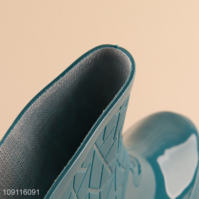 Most popular anti-slip outdoor waterproof women rain boots for sale