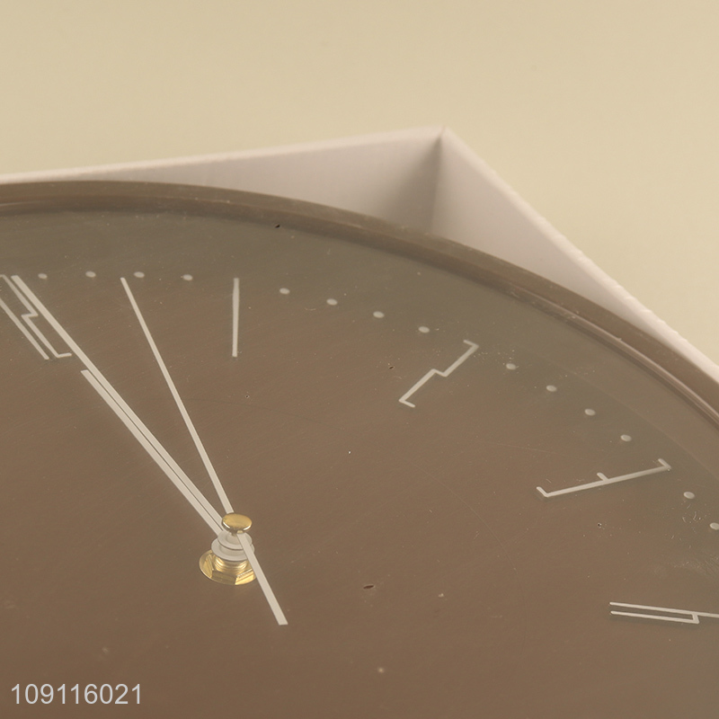 Low price round home decor wall decor wall clock for sale
