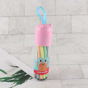 Most popular 12colors children painting non-toxic watercolor pen set