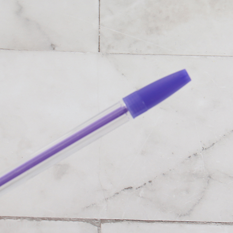 Hot items 10colors school office stationery ballpoint pen set