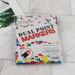 China supplier non-toxic 12colors painting watercolor pen set