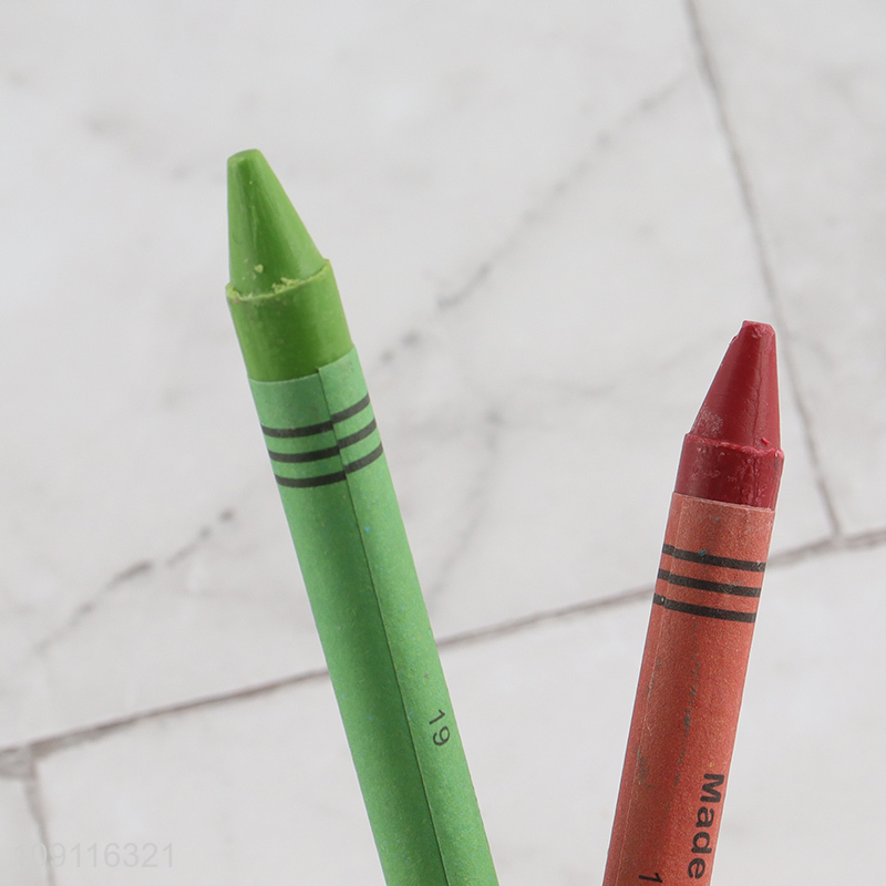 Latest products 24colors school students painting crayon set