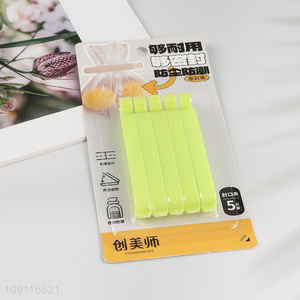 Good Quality 5PCS Medium Plastic Food Bag Clips Chip Clips Sealing Clips