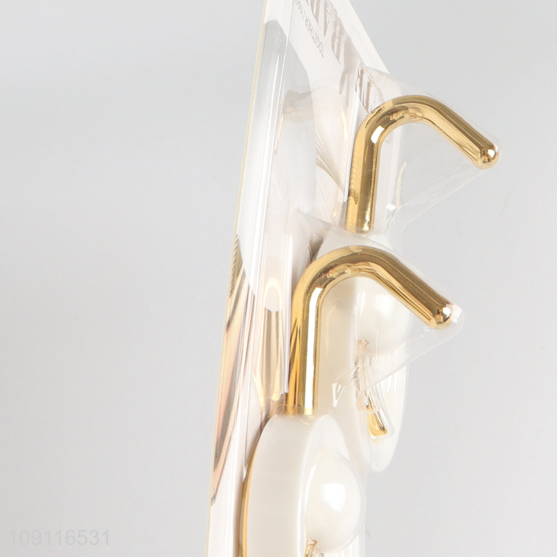 China Imports 3PCS Wall Hanging Hooks Strong Adhesive Hooks for Hanging