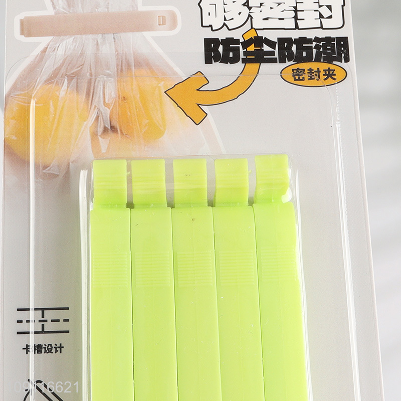 Good Quality 5PCS Medium Plastic Food Bag Clips Chip Clips Sealing Clips