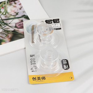 Factory Supply 2PCS Adhesive Hooks Heavy Duty Wall Hooks for Hanging Bags