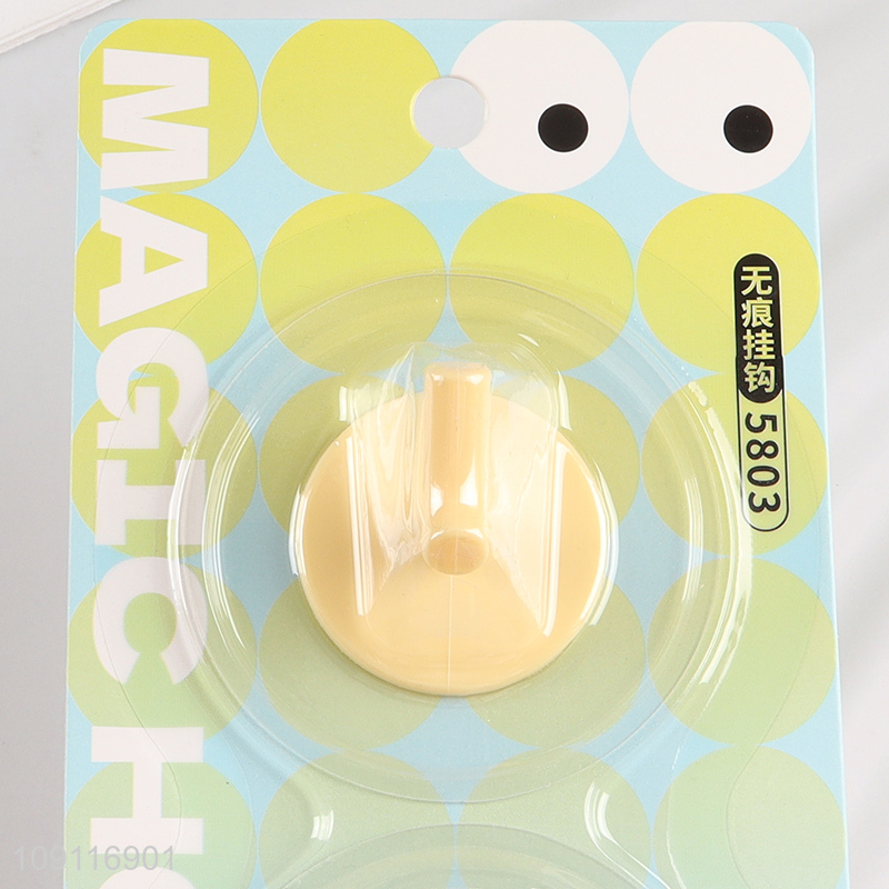 Factory Price 2PCS Wall Mounted Hooks Adhesive Hooks for Kitchen Bathroom