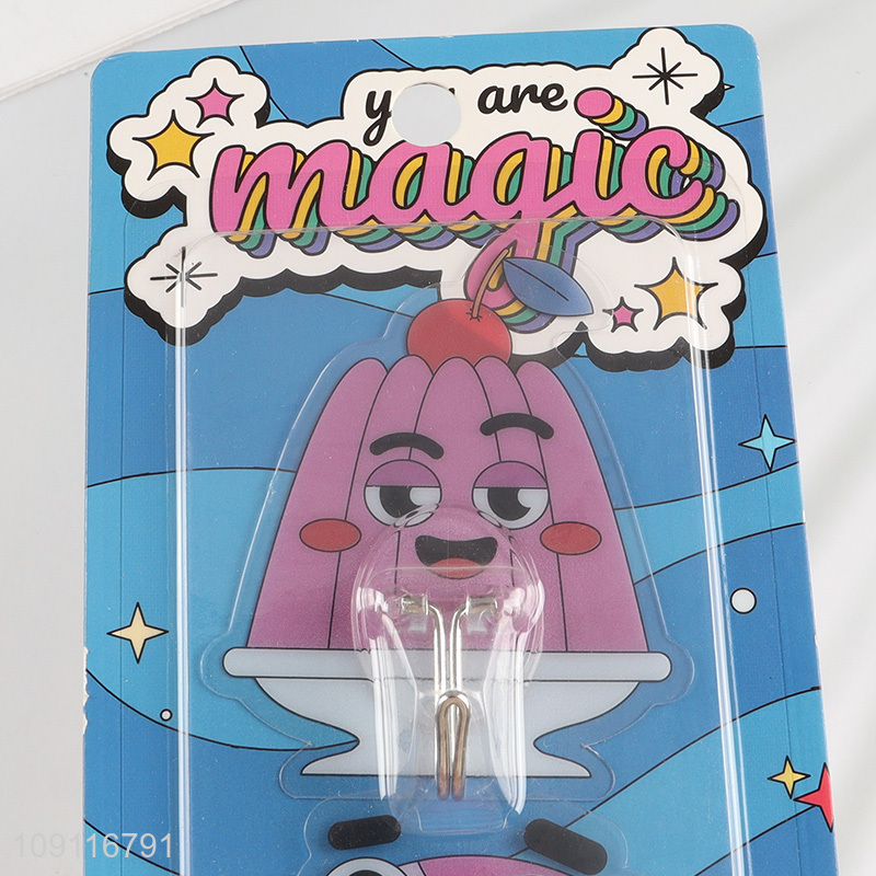 New Product 2PCS Wall Mounted Hooks Adhesive Hooks for Kitchen Bathroom