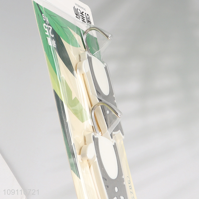 Factory Price 2PCS Cat Shaped Adhesive Wall Hooks Utility Hooks for Hanging