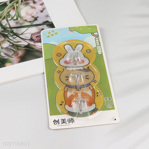 Online Wholesale 2PCS Wall Mounted Hooks Heavy Duty Adhesive Towel Hooks