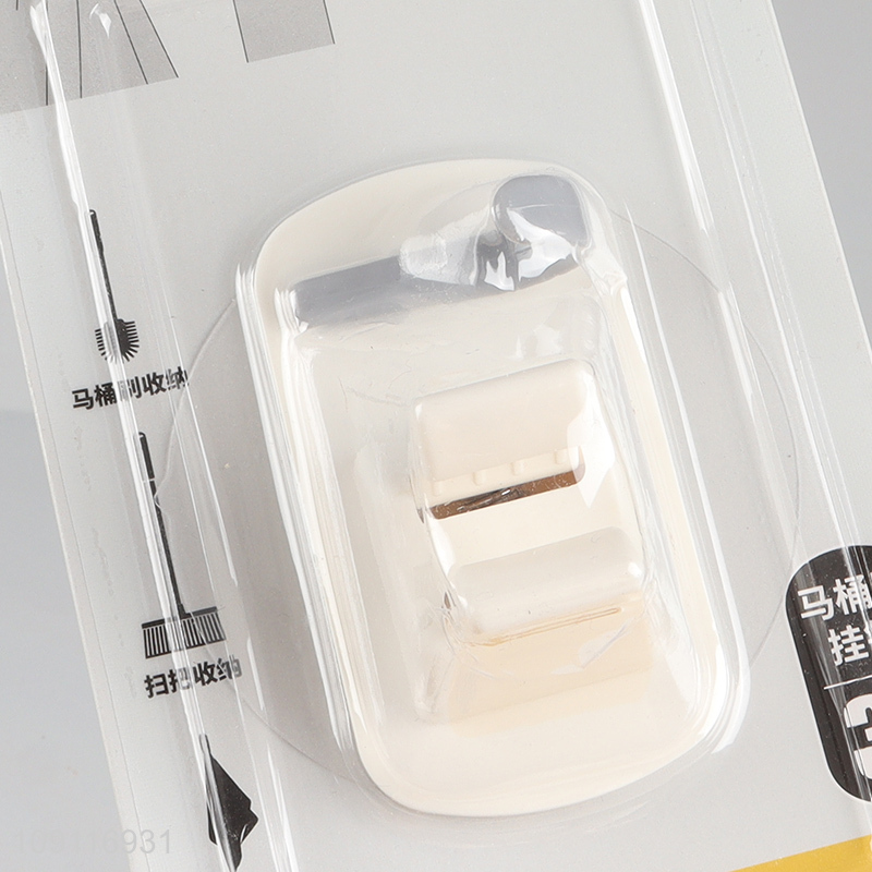 Wholesale Wall Mounted Self Adhesive Bathroom Toilet Brush Mop Storage Holder