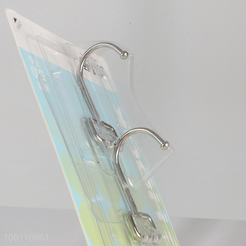 Factory Price 2PCS Adhesive Hooks Wall Hanging Hooks Towel Coat Hooks