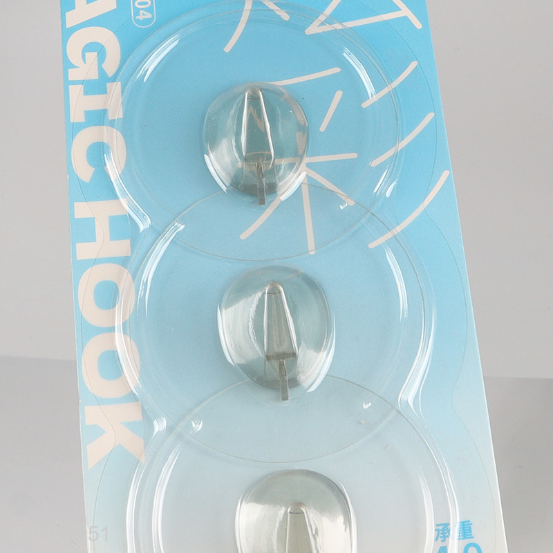 Online Wholesale 3PCS Wall Hanging Hooks Strong Adhesive Hooks for Hanging