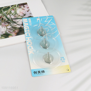 Online Wholesale 3PCS Wall Hanging Hooks Strong Adhesive Hooks for Hanging