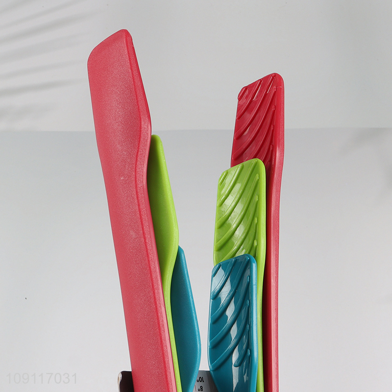 Good Quality 3PCS Food Grade Silicone Kitchen Tongs for Cooking & Serving