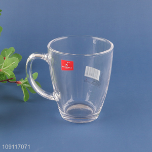 China products glass unbreakable water cup drinking cup with handle