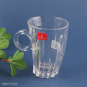 Hot selling unbreakable glass cup water cup drinking cup with handle