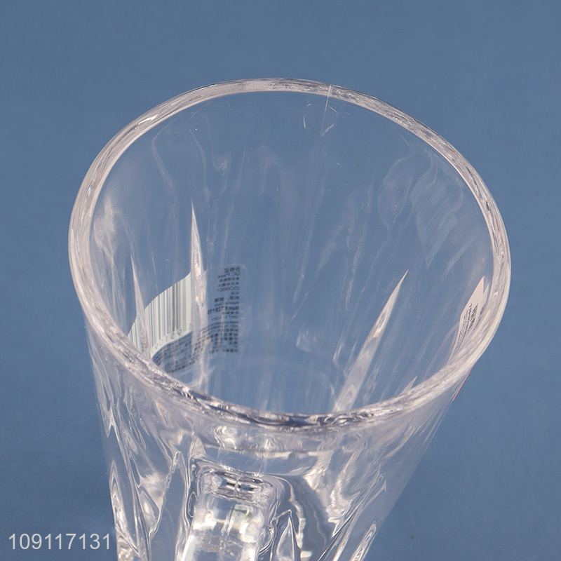 Hot selling unbreakable glass cup water cup drinking cup with handle