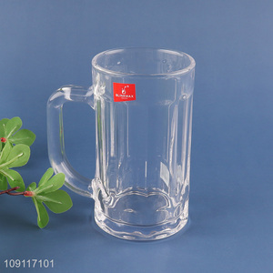 Popular products clear glass beer cup water cup glass cup for sale