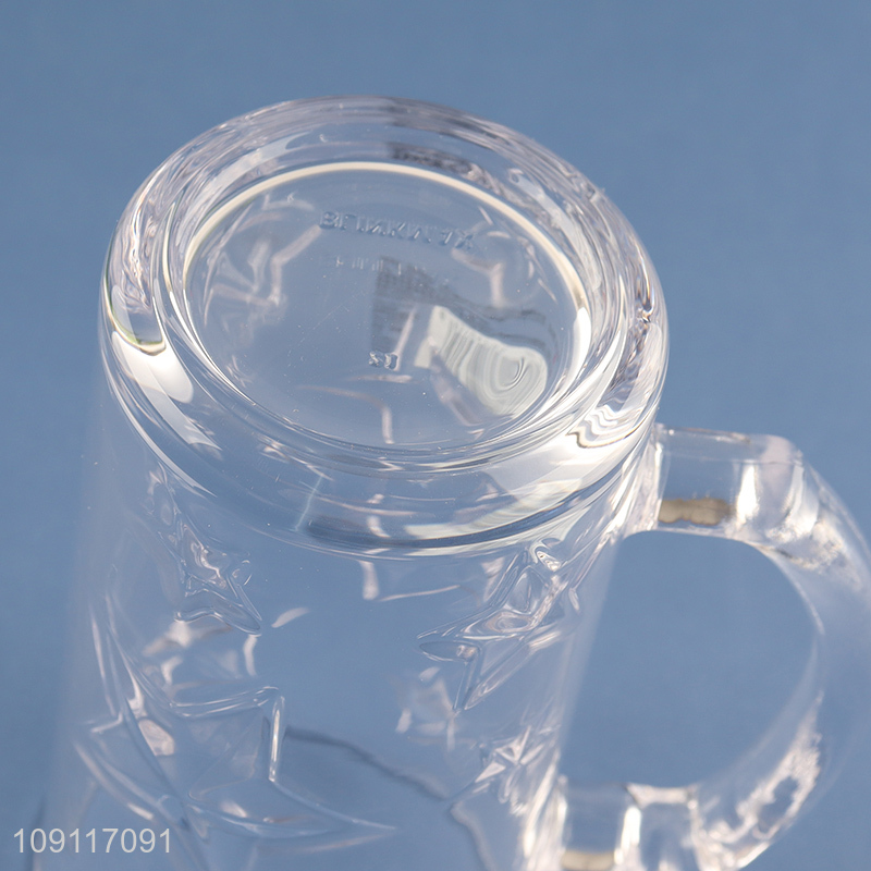 China factory clear glass water cup drinking cup beer cup for sale