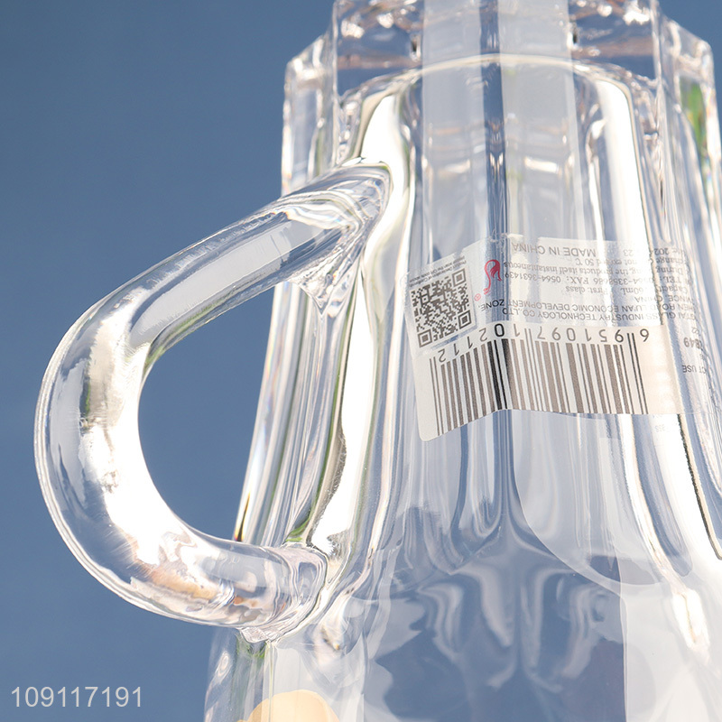 Online wholesale clear unbreakable glass water cup drinking cup coffee mug