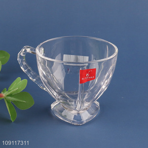 Hot products clear glass water cup drinking cup coffee cup for sale