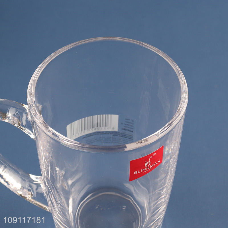 Top products glass clear water cup drinking cup beer mug for sale