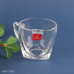 Most popular double wall glass water cup drinking cup coffee cup