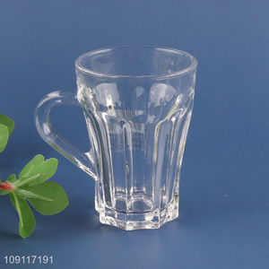 Online wholesale clear unbreakable glass water cup drinking cup coffee mug