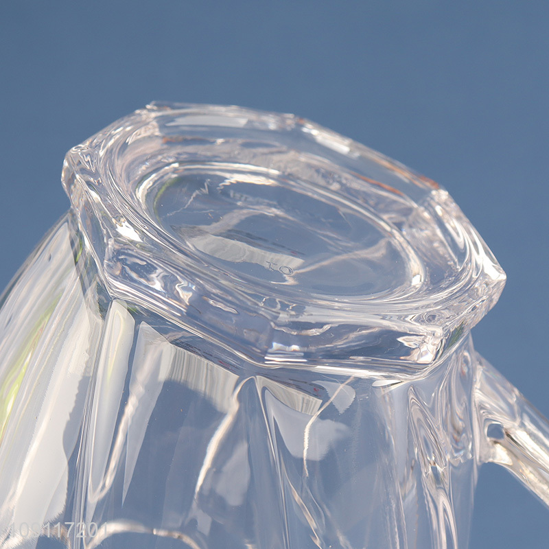 Popular products glass unbreakable water cup drinking cup beer mug with handle