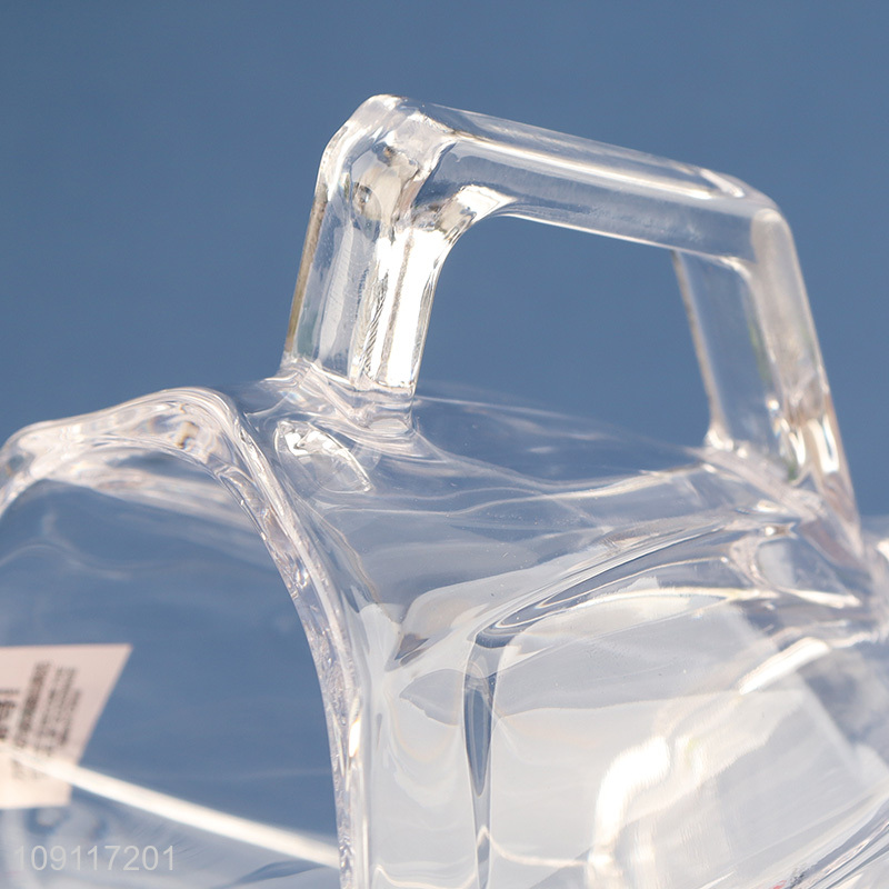 Popular products glass unbreakable water cup drinking cup beer mug with handle