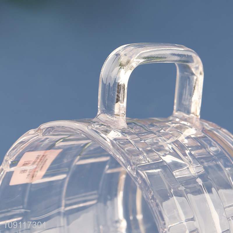 Top sale glass unbreakable water cup drinking cup coffee mug with handle