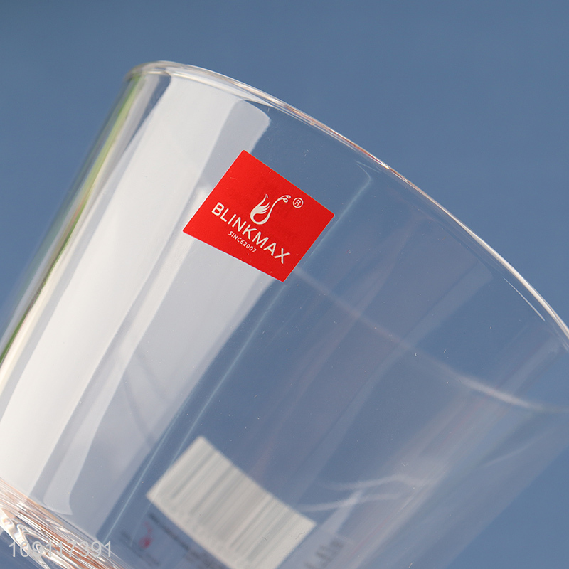 Online wholesale unbreakable glass whiskey glasses beer mug for daily use