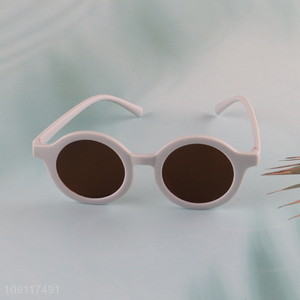 Popular products round summer outdoor fashion children sunglasses for sale