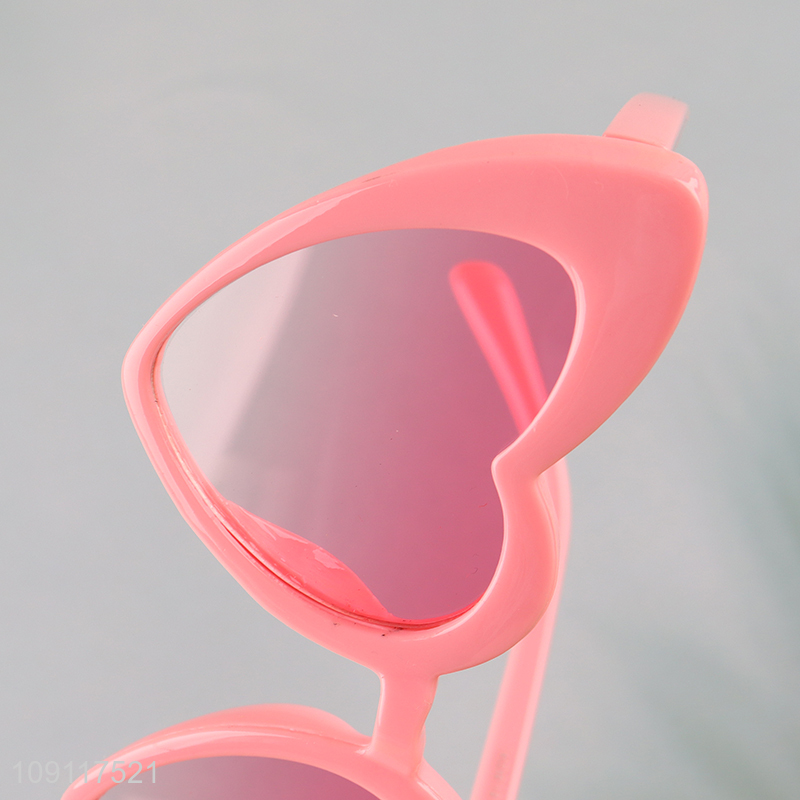 New arrival heart shape girls fashion children sunglasses for sale
