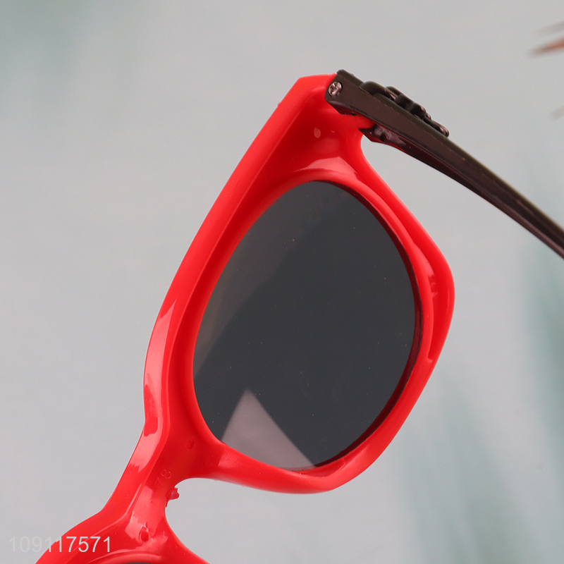 Top sale plastic summer outdoor fashion children sunglasses wholesale